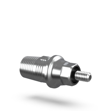 Anti-Rotational CAD/CAM Ti-Base Nobel Active® Compatible - Active Hex (RP)