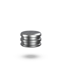 10x Slim Stainless Steel Housing For Ball Attachment