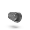 Titanium short sleeve screw included