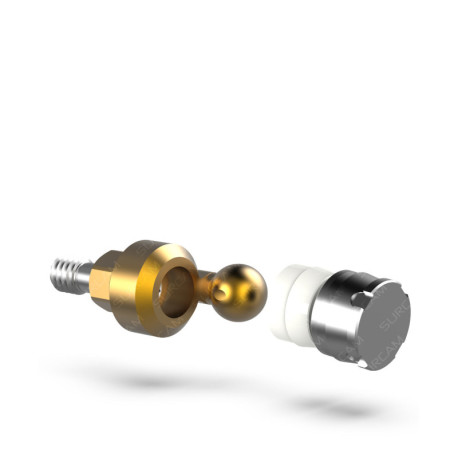 Straight Ball Attachment - 6 Offset position