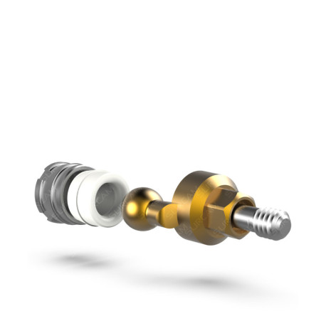 Straight Ball Attachment - 6 Offset position