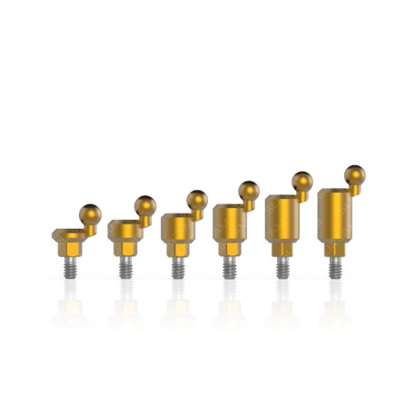 Straight Ball Attachment - 6 Offset position