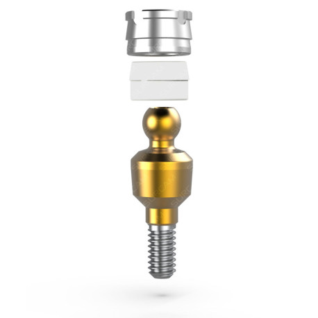 Straight Ball Attachment - Prime Coating