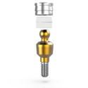 Straight Ball Attachment - Prime Coating