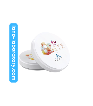 4D Pro Yucera Multi-Layered Zirconia Blocks. 16 Shade Gradient