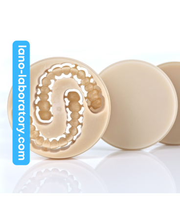 YUCERA Multilayer PMMA Blocks. Ultra-Realistic Temporaries